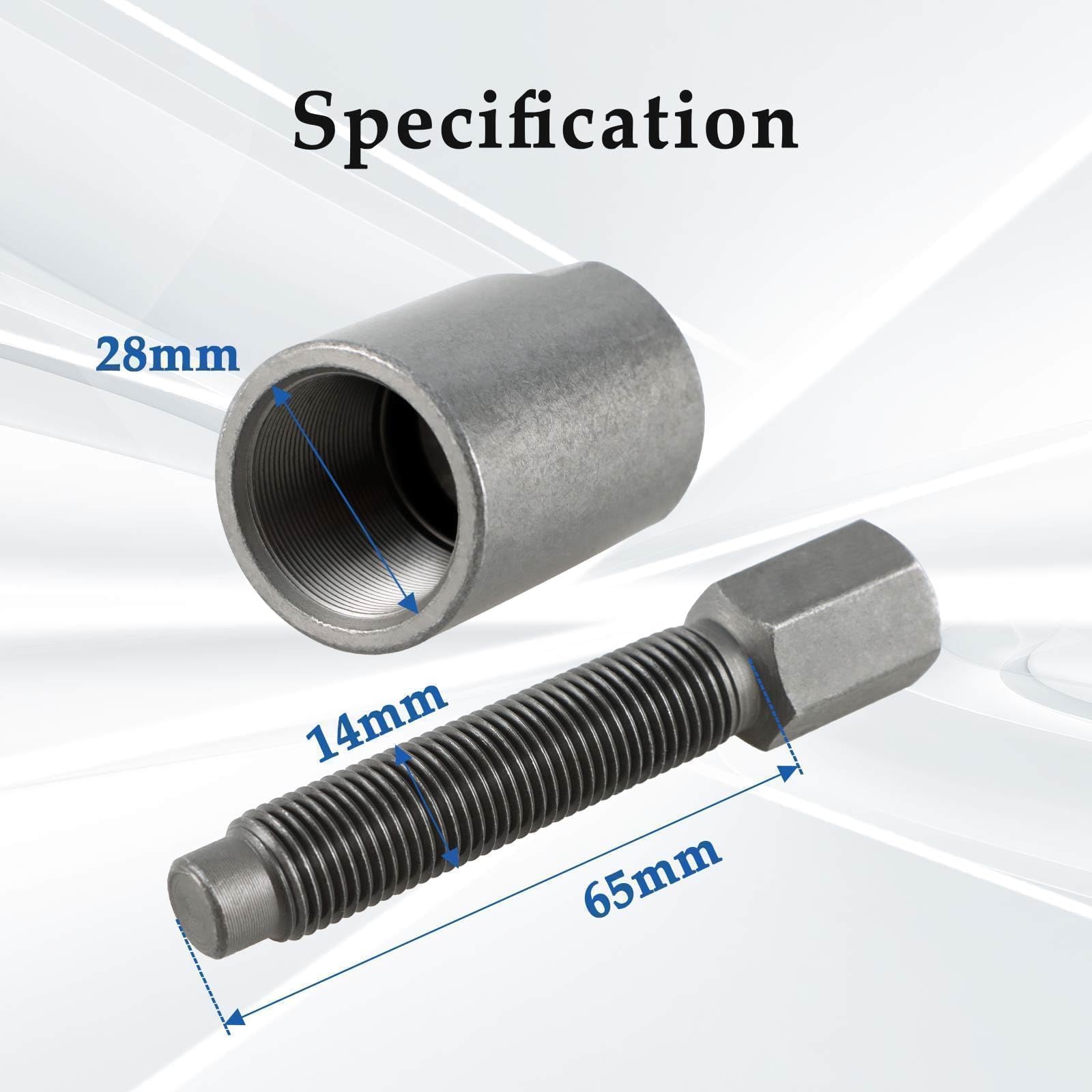 Amazon.com: FUSCH M28X1.0 RH Thread Flywheel Puller Remover Tool